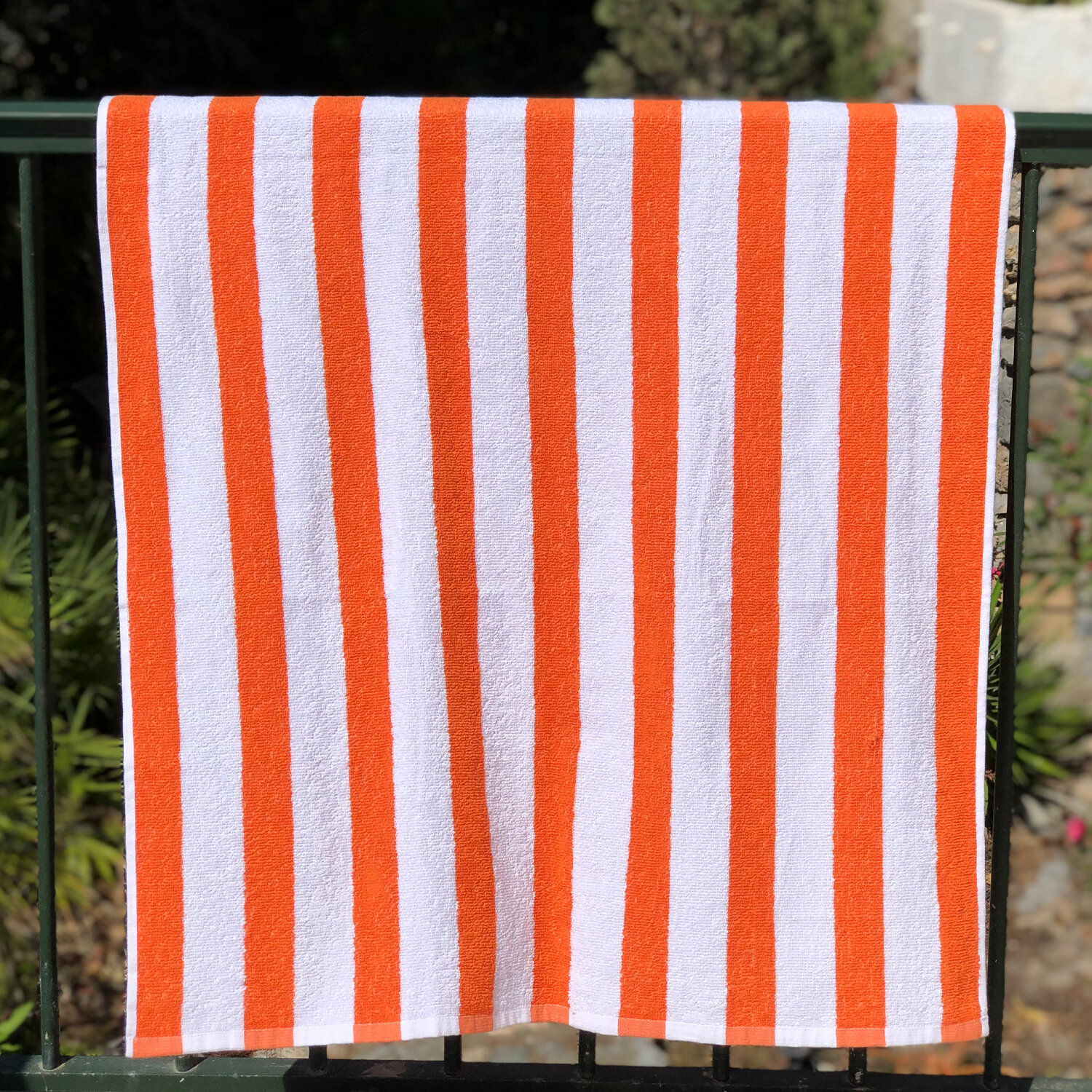 Orange Towels Bathroom Linen Buy Orange Cotton 400 Gsm Bath Towel By   Orange Prattsville Arkwright Cali Cabana 100%2525 Cotton Beach Towel 